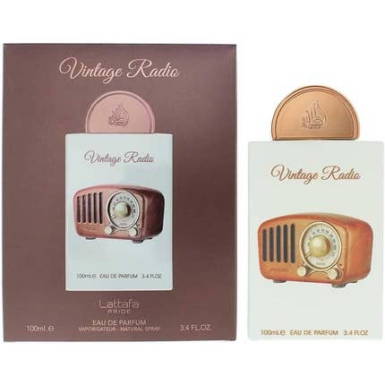 Vintage Radio von Lattafa für Unisex 3.4 Oz EDP Spray 100ml