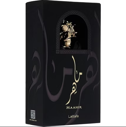 Lattafa Maahir Eau de Parfum 100ml | Orientalischer Duft | Unisex | Intensiv & Elegant