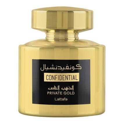 Lattafa Confidential Private Gold Eau De Parfum Spray 100 ml